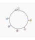 Mabina Junior 533683 Pulsera Niña Plata Esmaltes Estrellas - 000820169