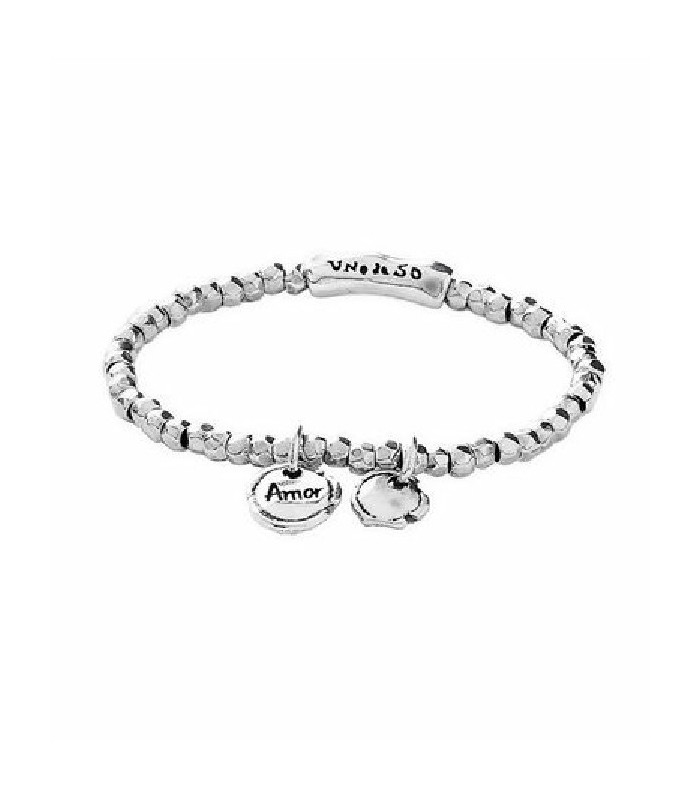 Uno de 50 PUL1569MTL0000M Amor Sellado Pulsera Mujer Chapado Plata - 000500376