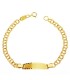 Esclava Niños Oro 18 ktes Chapa Medida 17 cm - 000022456