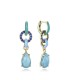 Viceroy Jewels 13194E100-99 Pendientes Mujer Plata Dorada Aros Piedras - 000750243