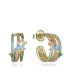 Viceroy Jewels 15121E100-39 Pendientes Mujer Plata Dorada Circonitas Colores - 000750248