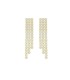 Pendientes Mujer Victoria Cruz Carril Cristales Swarovski - 000180220