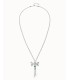 Uno de 50 COL1963VRDMTL0U Collar Mujer Chapado Plata - 000500024