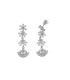 Salvatore Plata Pendientes Mujer Plata Circonitas Novias - 000230486