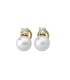 Majorica 08616.01.1.000.010. 1 Pendientes Mujer Plata Dorada 10 mm - 000450571