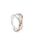 Anillo Mujer Plata Bicolor Rosé - 000090384