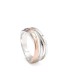 Anillo Mujer Plata Bicolor Rosé - 000090449
