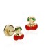 Pendientes Cerezas Niñas Oro 18 ktes Tam 5 mm - 000022965