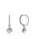 Viceroy Jewels 85021E000-38 Pendientes Mujer Plata Aros Circonitas Flores Tamaño 1 x 24 mm - 000750164