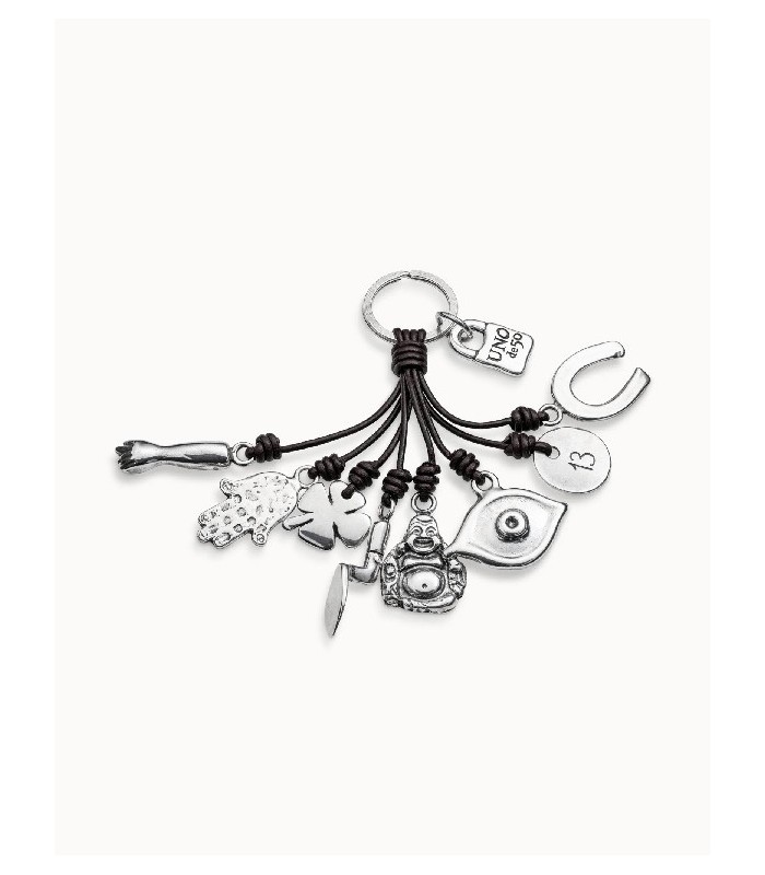 Uno de 50 LLA0124MARMTL0U Amuleto Llavero Mujer Chapado Plata - 000500849