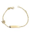 Esclava Bebé  Oro 18 ktes Mariposa Medida 12/14 cm - 000150462