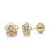 Pendientes Niñas Oro 18 Ktes Flor Tam 6 mm - 000150616