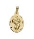 Medalla Niña Oro 18 ktes Virgen Tam 14 x 22 mm - 000150637