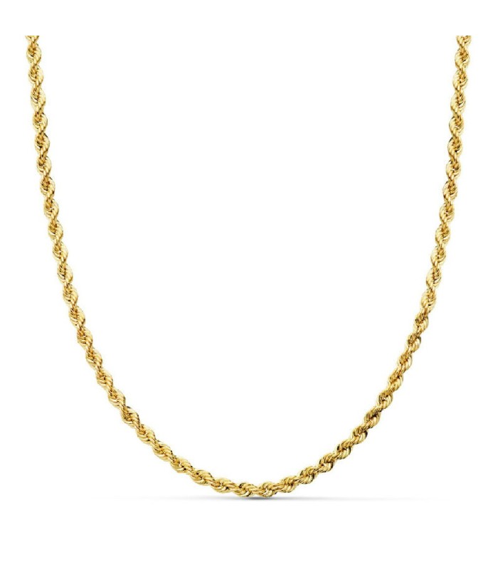 Cordón Hombre Oro 18 ktes Macizo Grosor 1 mm 60 cm - 000200048