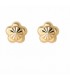 Pendientes Niña Oro 18 Ktes Flor Tallada 5 mm - 000310046
