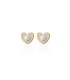 Majorica 16394.01.1.000.010.1 Pendientes Niñas Plata Corazones Tam 6 mm - 000450650