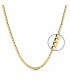 Cadena Mujer Oro 18 ktes Barbada Ligera Grosor 2 mm 50 cm - 000023035