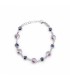 Victoria Cruz Pulsera Mujer Plata Swarovski - 000180068