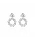 Victoria Cruz Pendientes Mujer Plata Swarovski - 000180180