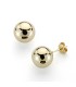Pendientes Mujer Oro 18 ktes Bolas Tam 8 mm - 000022702
