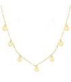 Collar Mujer Oro 18 ktes 5 Monedas 5 mm 40 cm - 000150111