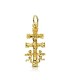Cruz Caravaca Unisex  Oro 18 ktes Maciza Tam 11 x 24  mm - 000020655