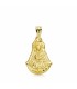 Medalla Virgen Del Rocio Oro 18 ktes 20 mm - 000021050