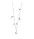 Salvatore Plata Collar Mujer Plata Lunas Circonitas - 000230544