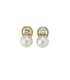Majorica 08962.01.1.000.010.1 Pendientes Mujer Plata Dorada Perlas 8 mm - 000450574