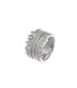 Salvatore Plata Anillo Mujer Plara Circonitas Ancho 13 mm - 000230627