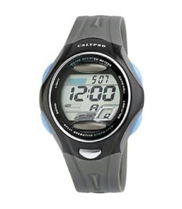 Calypso Reloj Hombre Digital Caucho Gris - K5309/4