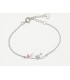 Agatha Ruiz de la Prada 315MAD Pulsera Niña Plata Corazones - 000120108