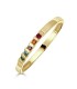 Allegra Anillo Mujer Oro 18 Ktes Piedras Multicolor - 000140007
