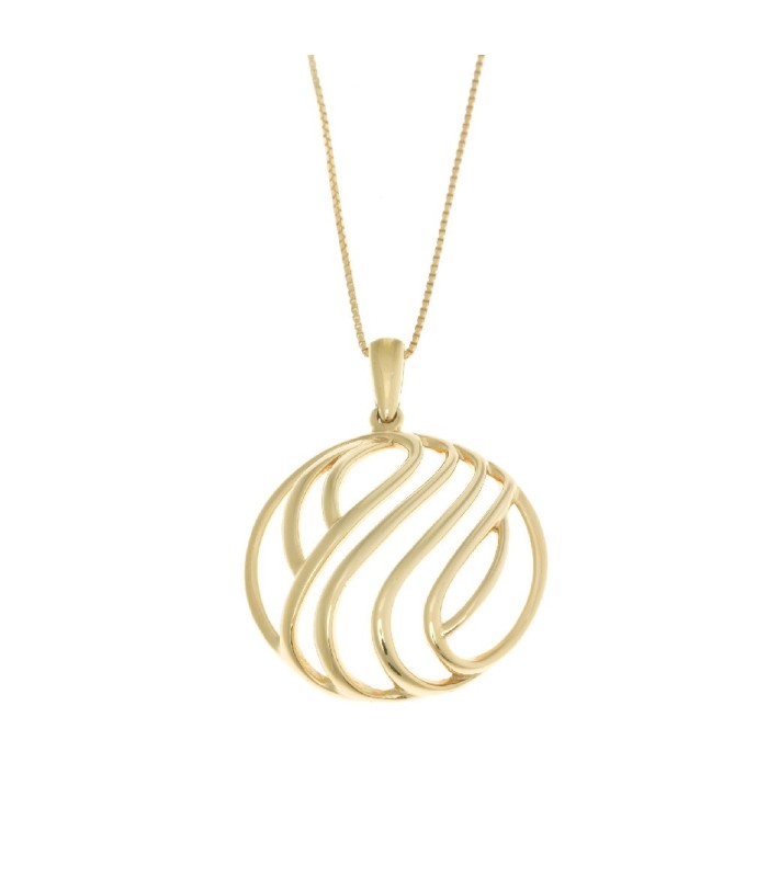 Salvatore Plata Colgante Mujer Plata Dorada - 000230253