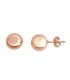 Pendientes Mujer Oro Rosé 18 ktes Bolas Tam 8,5 mm - 000021002