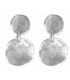 Uno de 50 PEN0055MET X Pendientes Mujer Chapado Plata Tamaño 17 x 30 mm - 000500008