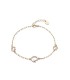 Viceroy Jewels 13087P100-30 Pulsera Mujer Plata Dorada Lunas - 000750211