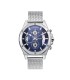 Viceroy Juan Betancourt  Reloj Hombre Crono Acero Malla Milanesa - 46823-37