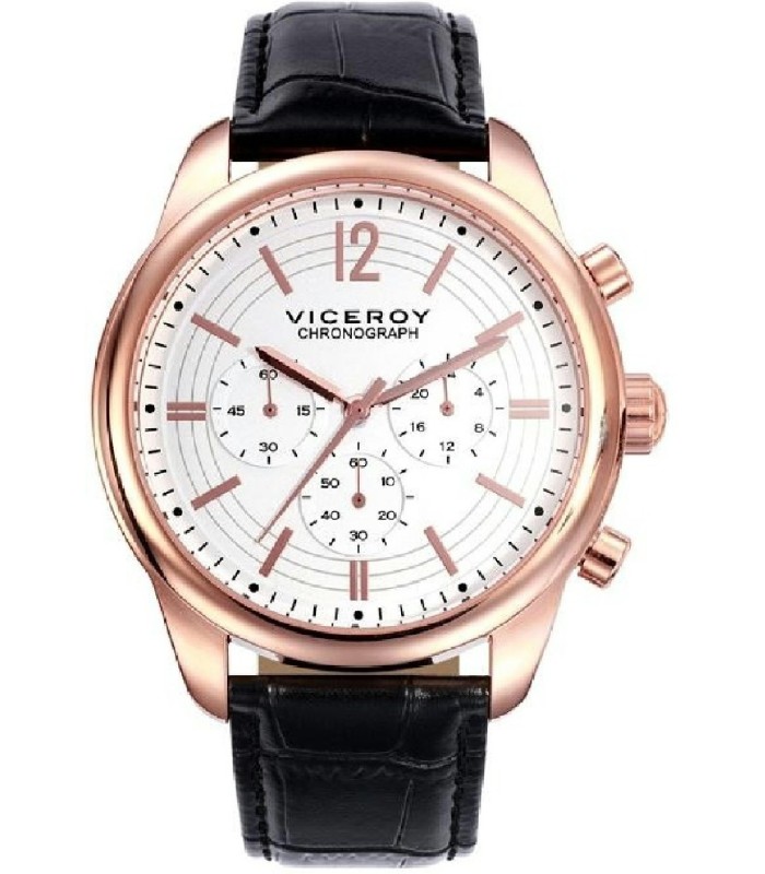 Viceroy Reloj Hombre Crono Acero IP Rose - 432285-07