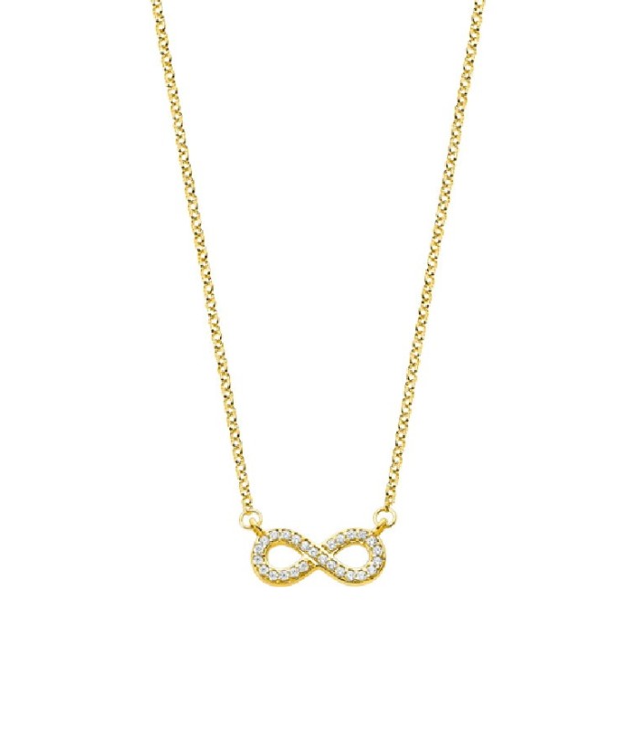 Lotus Silver LP1859-1/2 Collar Mujer Plata Dorada Infinito - 000990272