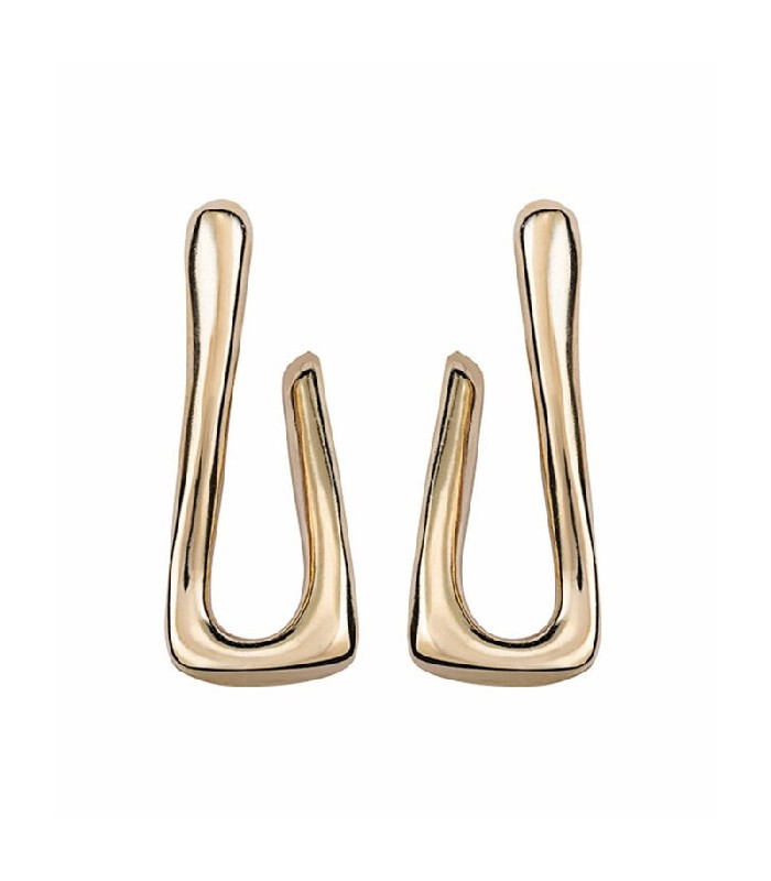 Uno de 50 PEN0795ORO0000U For U Pendientes Mujer Chapdo en Oro Tamaño 10 x 33 mm - 000500748