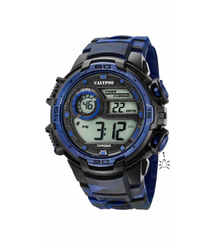 Calypso Reloj Hombre Digital Caucho - K5723/1