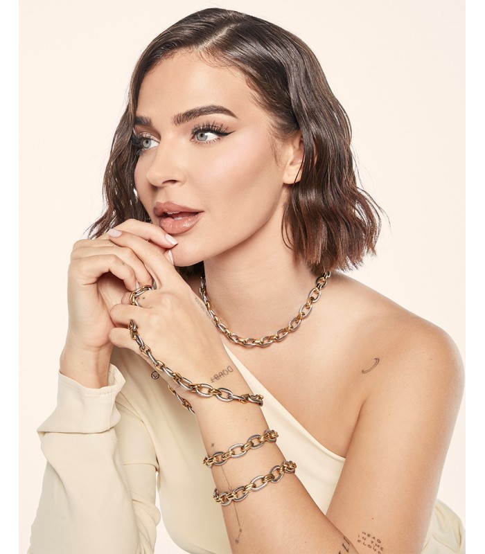 Viceroy Fashion 75363C01019 Laura Escanes Collar Mujer Acero Bicolor - 000730257