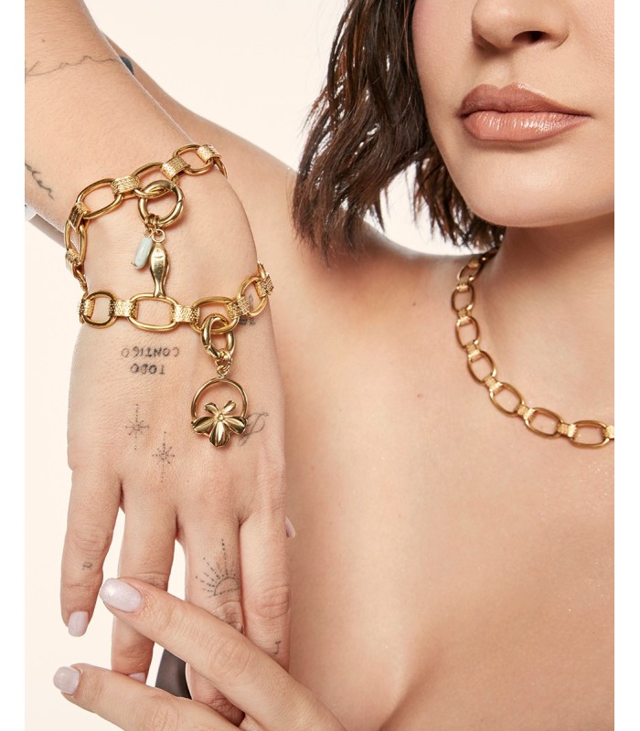 Viceroy Fashion 75366C01012 Collar Mujer Acero Dorado - 000730256