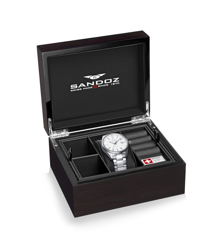 Sandoz Reloj Hombre Automático Suizo 40 mm - 83009-07