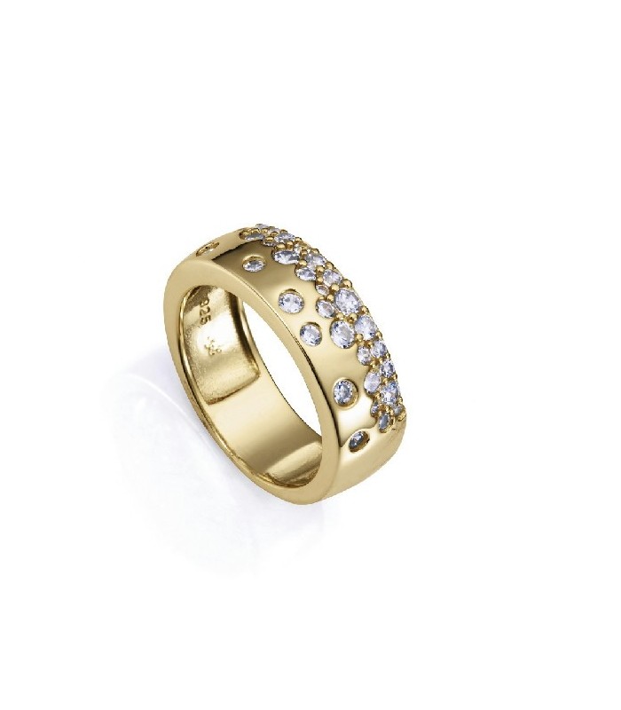 Viceroy Jewels 2320A016-30 Anillo Mujer Plata Dorada - 000750266