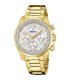 Festina Reloj Mujer Acero Dorado Circonitas 38 mm - F20609/1