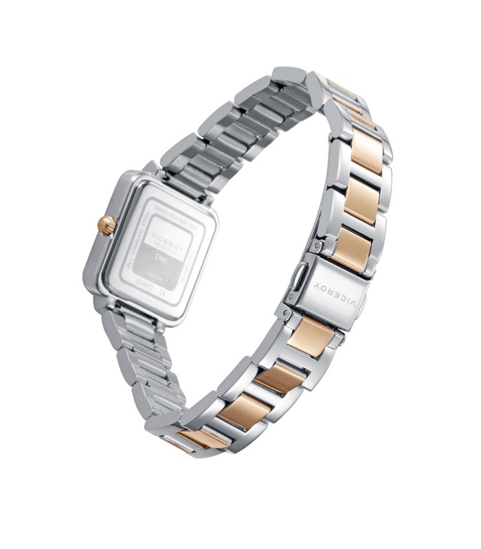Viceroy Reloj Mujer Acero Bicolor Esfera Azul 26 mm - 401244-33