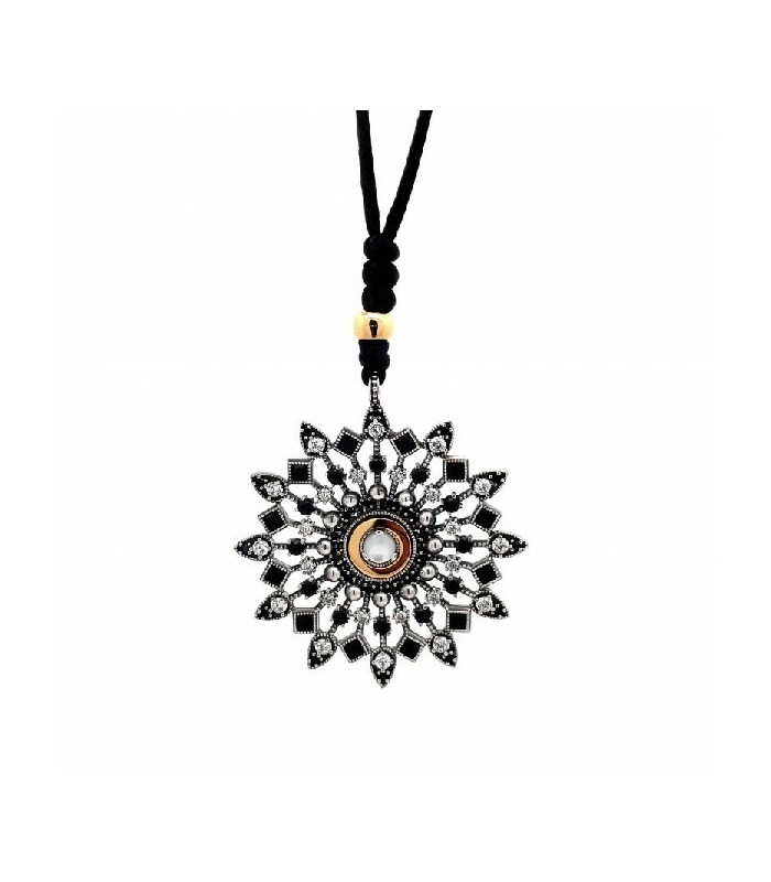 Top Silver CL7602P Collar Mujer Plata Nácar 63 mm - 000050159