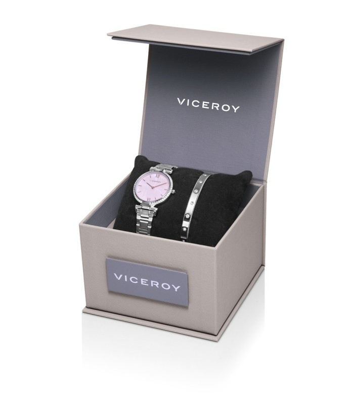 Viceroy Reloj y Pulsera Mujer Acero Circonitas - 42446-73